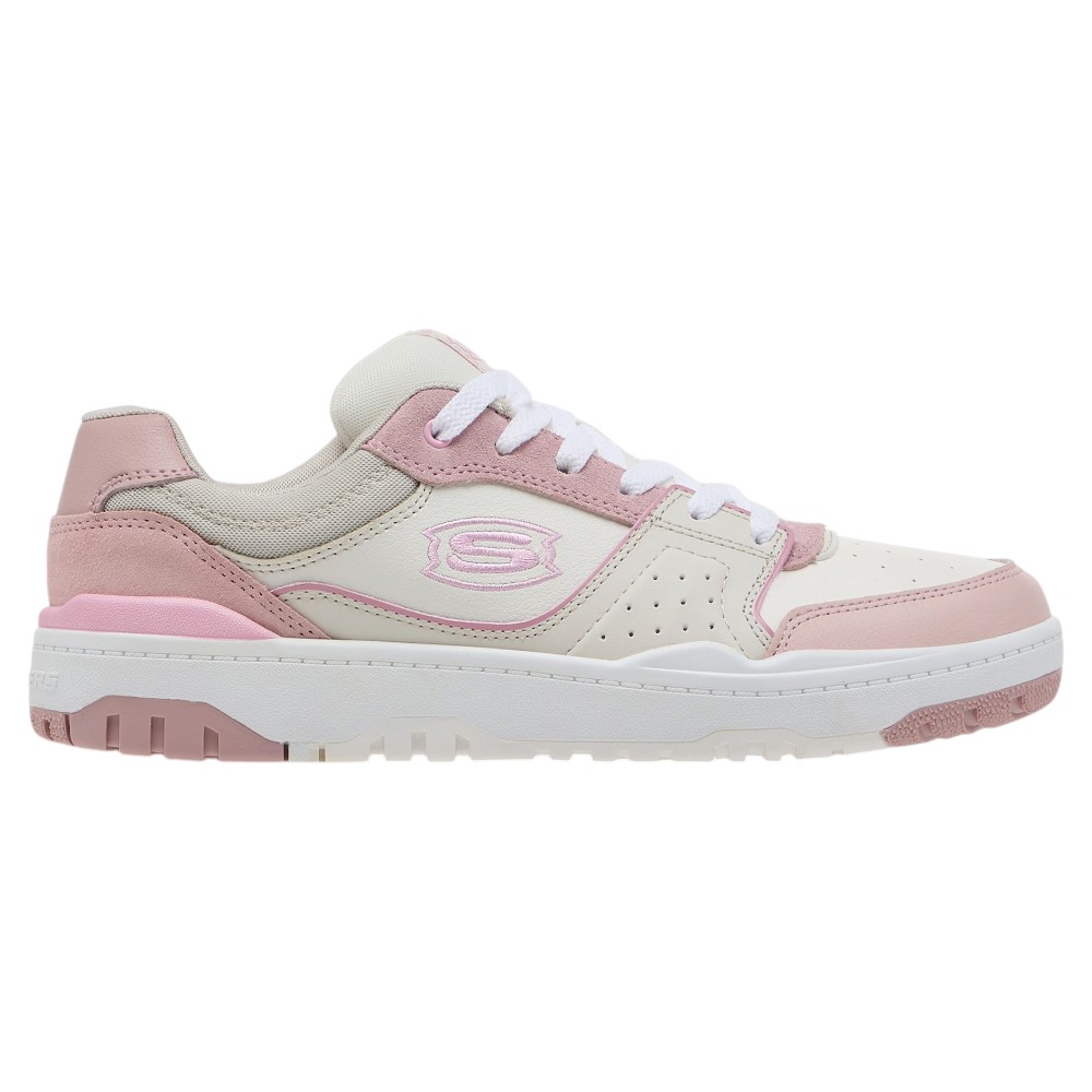 Zapatillas Niñas Skechers Skx-228 Blanco Rosa