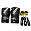 Set De Boxeo 3 En 1 Urban Fit Training Guantes 12 Oz Vendas Cuerda