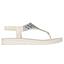 Sandalias Urbanas Mujer Skechers Meditation - Glamorous Muse Blanco