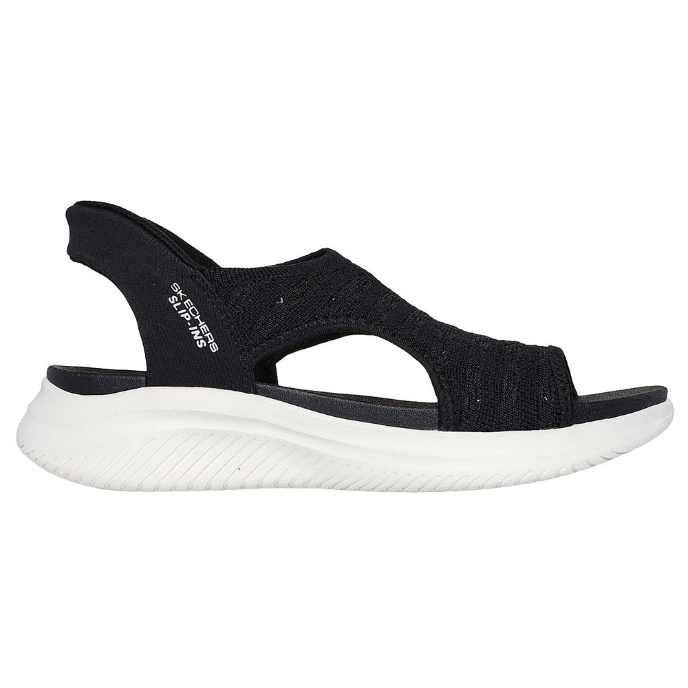 Sandalias Urbanas Mujer Skechers Ultra Flex 3.0 - Sun Warmth Negro