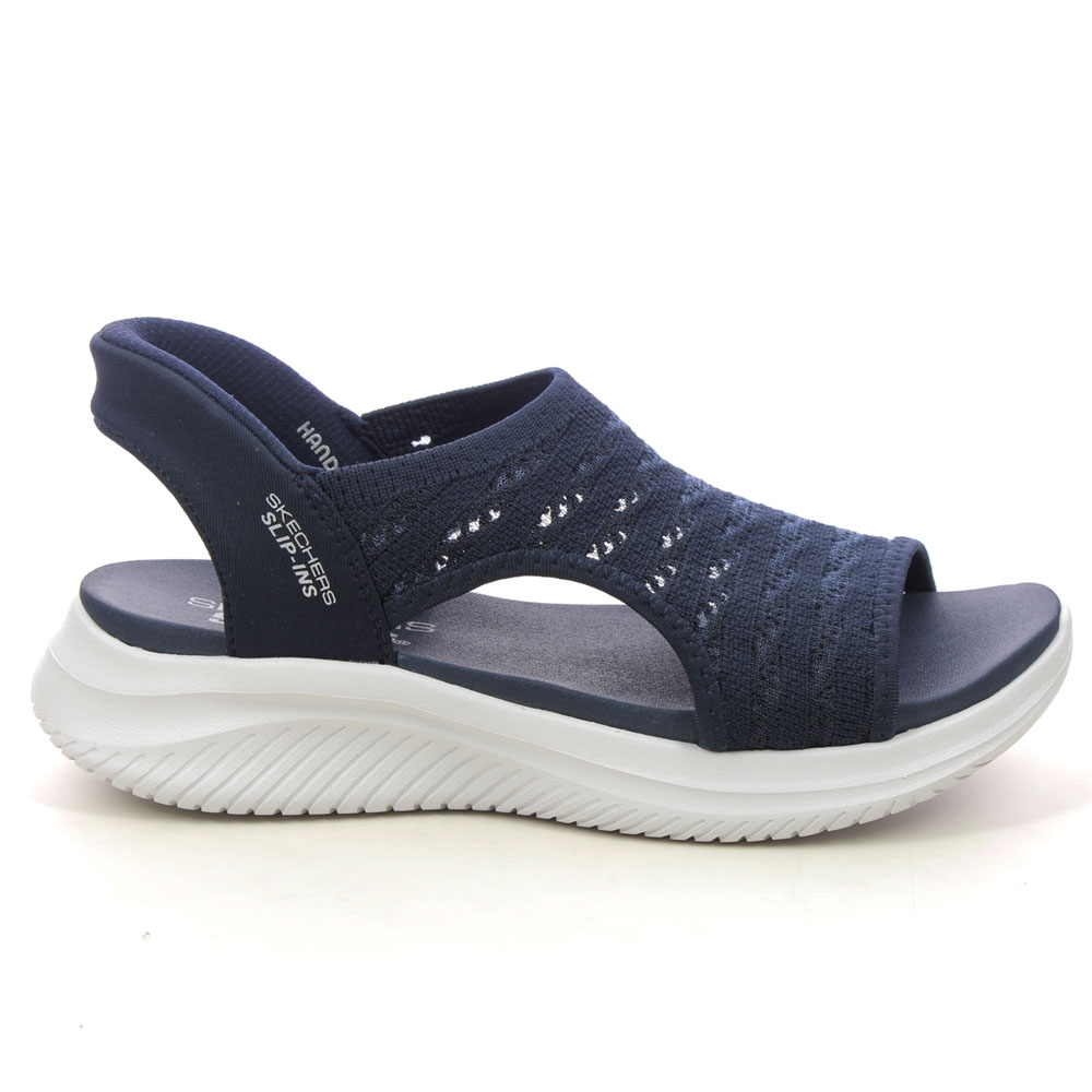 Sandalias Urbanas Mujer Skechers Ultra Flex 3.0 - Sun Warmth Azul
