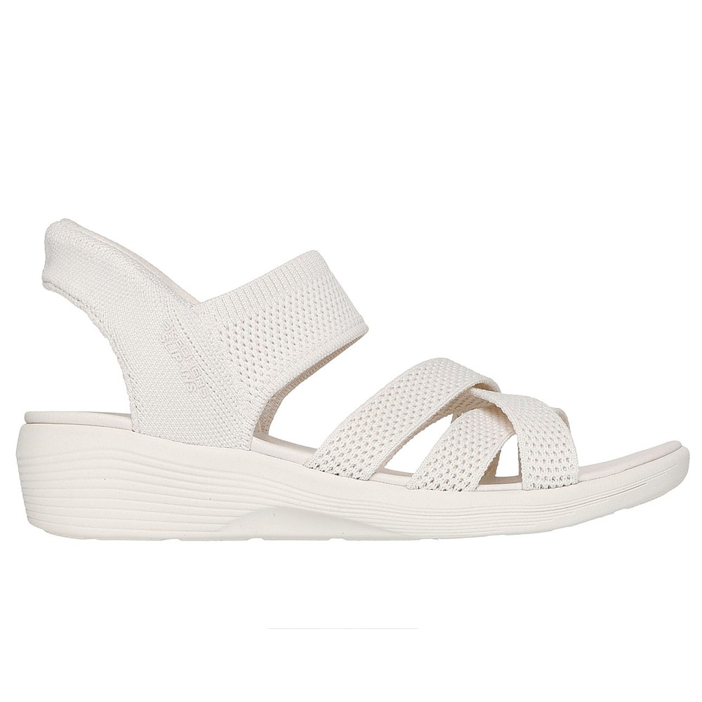 Sandalias Urbanas Mujer Skechers Arya - Cooling Off Blanco