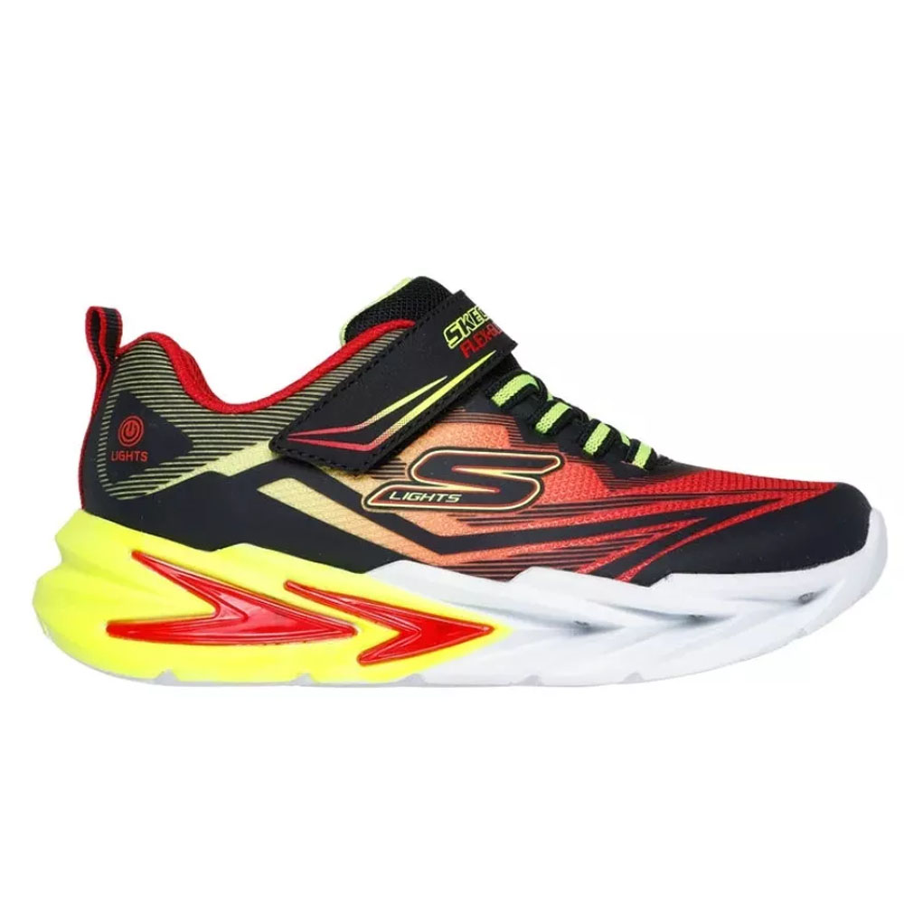 Zapatillas Urbanas Niños Skechers Flex-Glow Ultra Negro Rojo