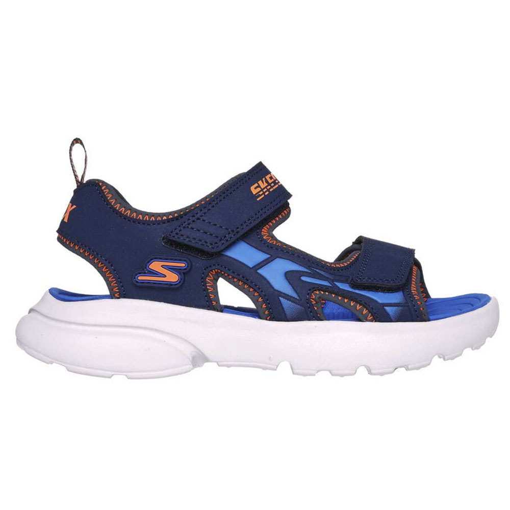 Sandalias Urbanas Niños Skechers Razor Splash - Aqua Buddies Azul