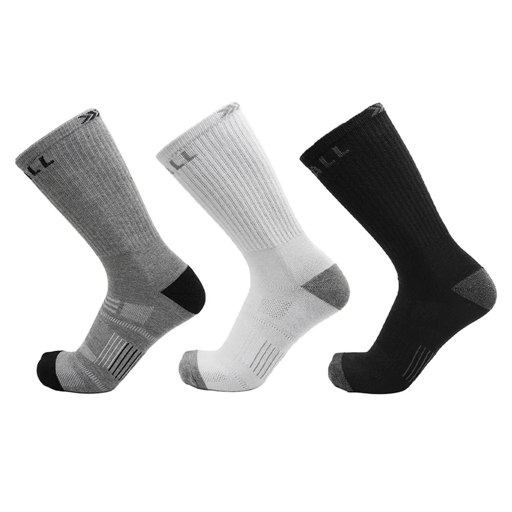 Tripack Calcetines Urbanos Cortos Grises 39-44