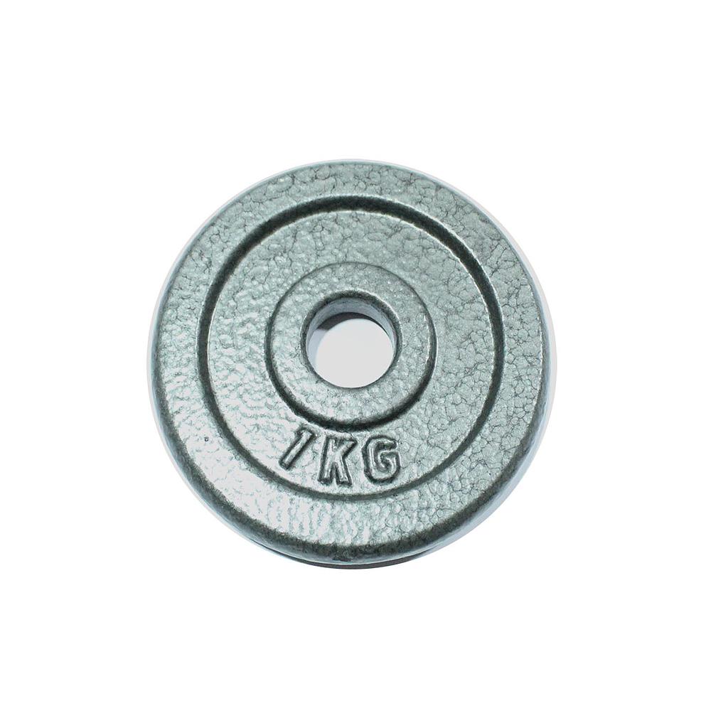 Disco fierro jks 1 kg gris