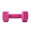 Mancuerna hexagonal jks plastico rosado unidad 1kg