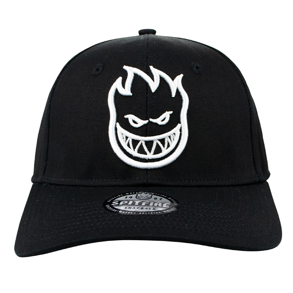 Jockey Snapback Curvo Negro Blanco &quot;1987&quot; Spitfire