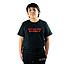 Polera manga corta niño spitfire bighead sfw negra