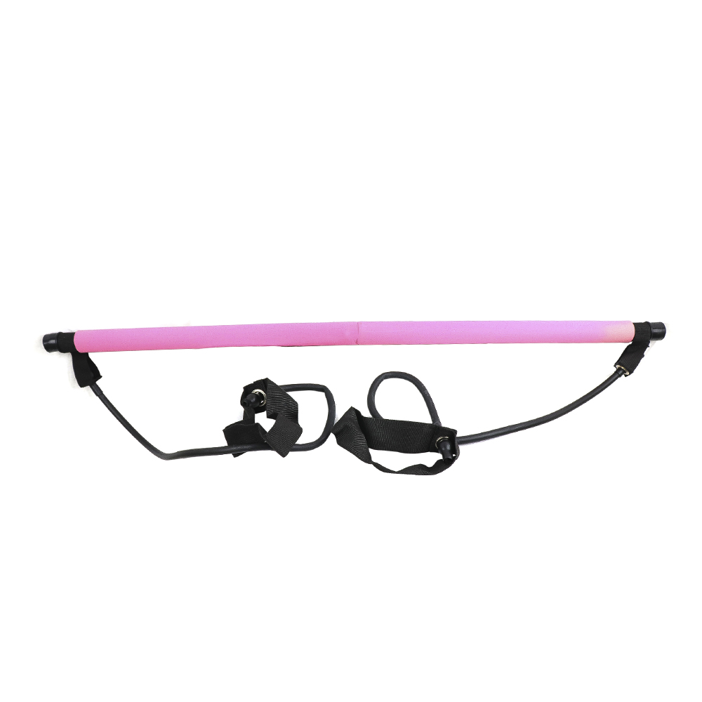 Barra pilates armable jks rosado