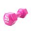 Mancuerna Hexagonal Vinilio Jks Rosado 3kg Unidad