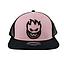Gorro snapback trucker visera plana big head rosado