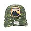 Gorro snapback visera curva hang loose camo