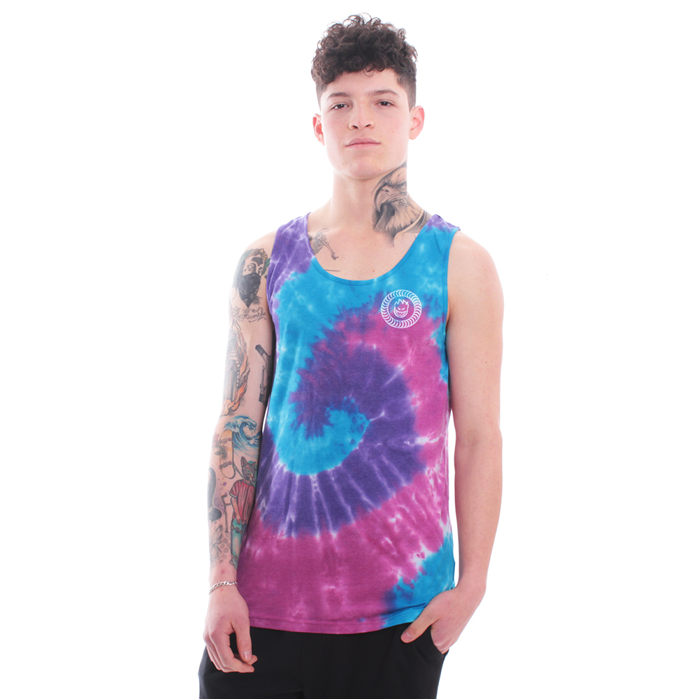 Polera sin mangas tank top spitfire tye dye big head  street culture season
