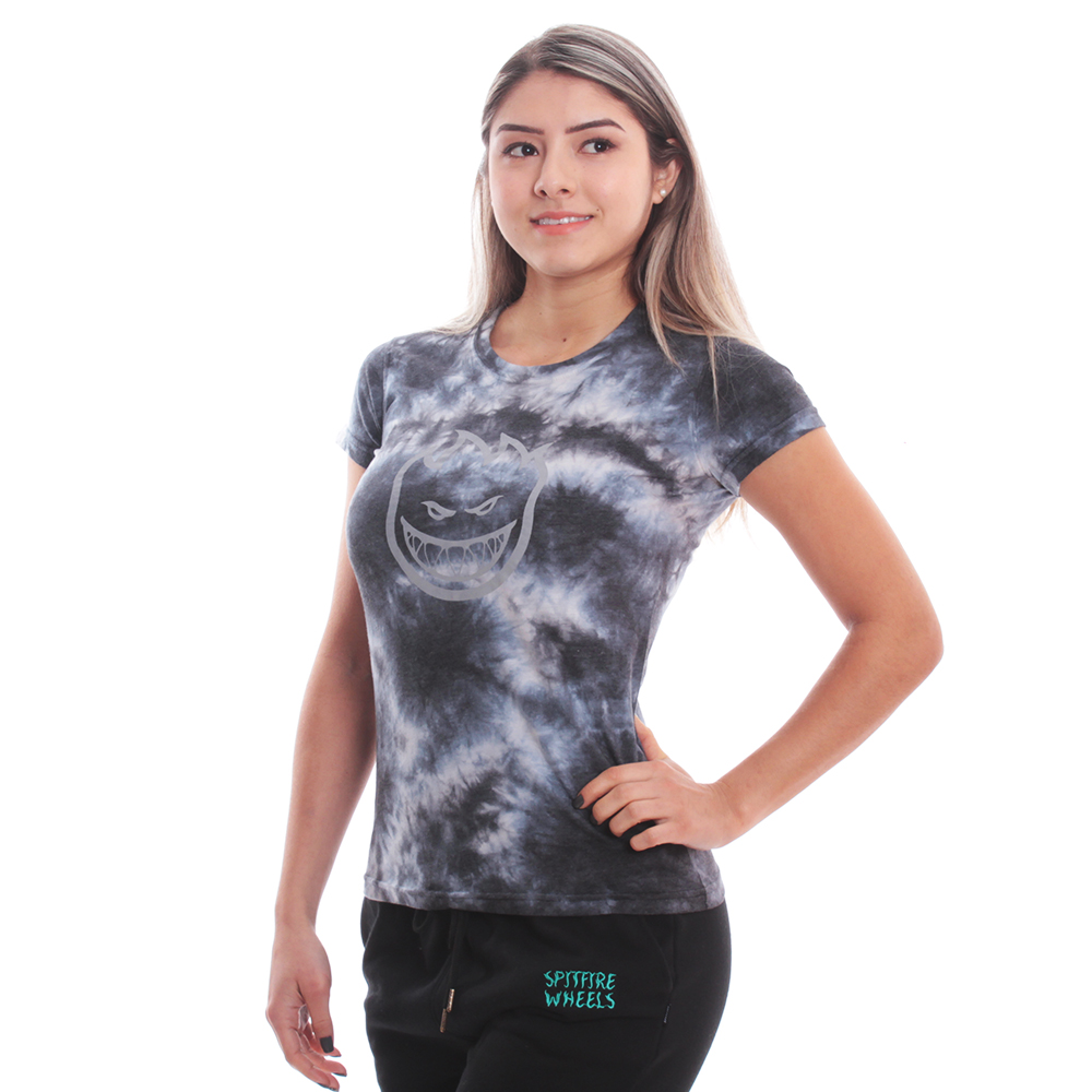 Polera Mujer Slim Fit Spitfire Tye Dye