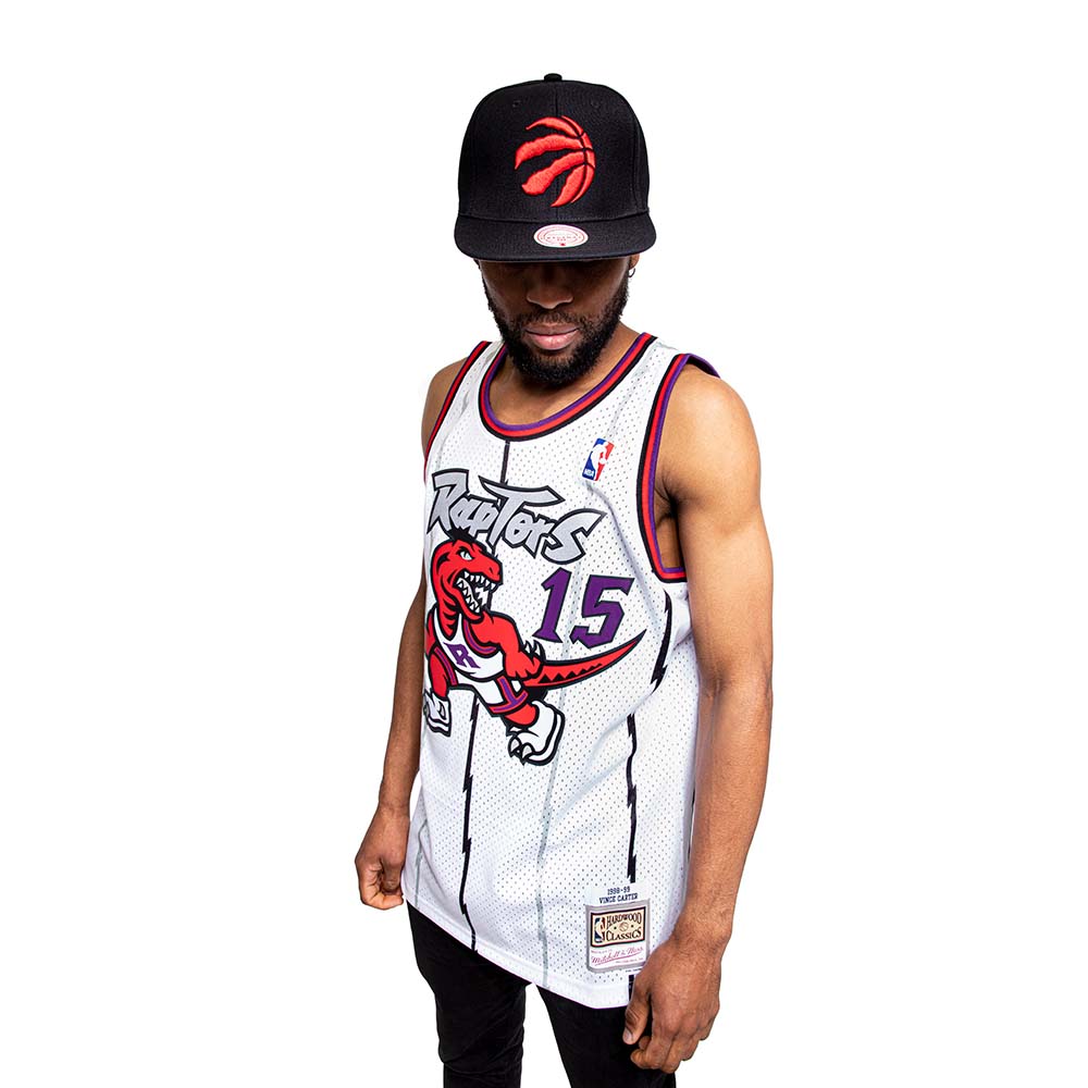 Polera Authentics Nba Raptors 98 Vince C Mitchell And Ness