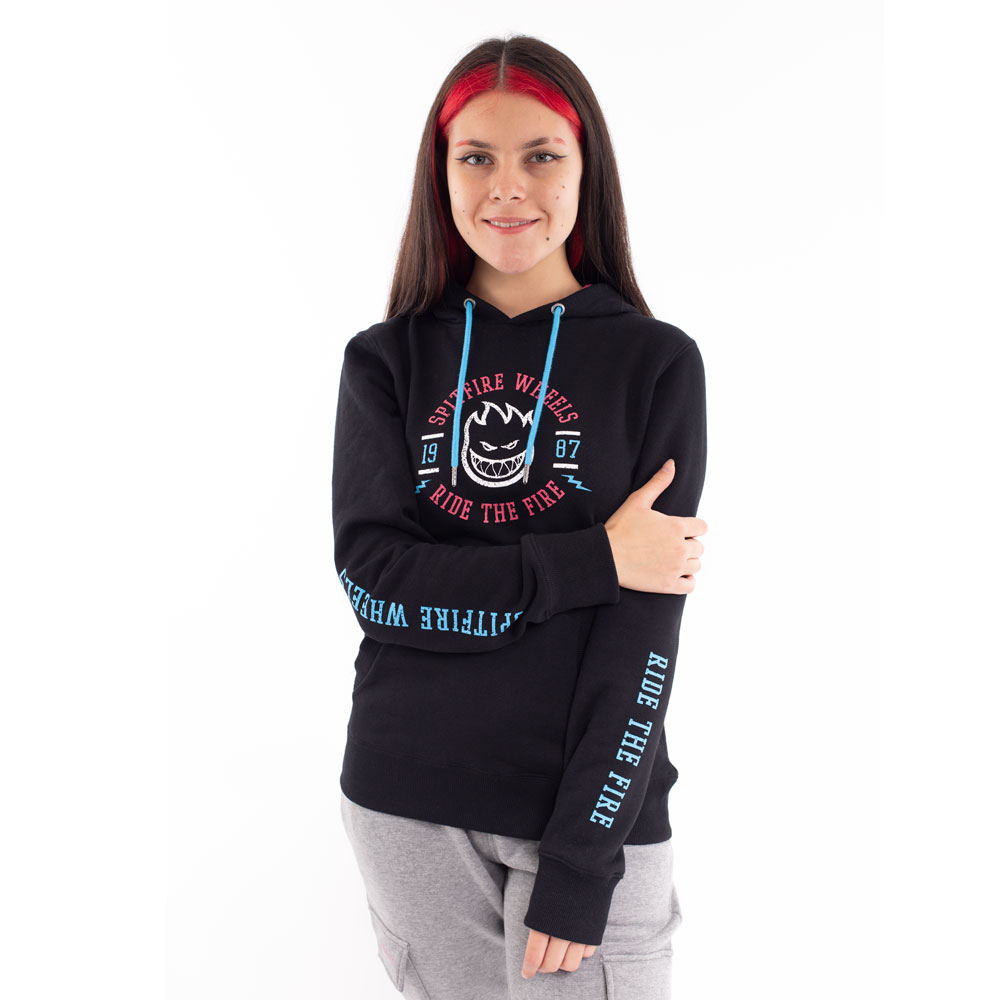 Polerón Hoodie Mujer Spitfire Fucsia