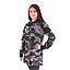 Polerón Hoodie Long Fit Mujer Unisex Spitfire Gris