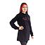 Polerón Hoodie Long Fit Mujer Unisex Spitfire Negro