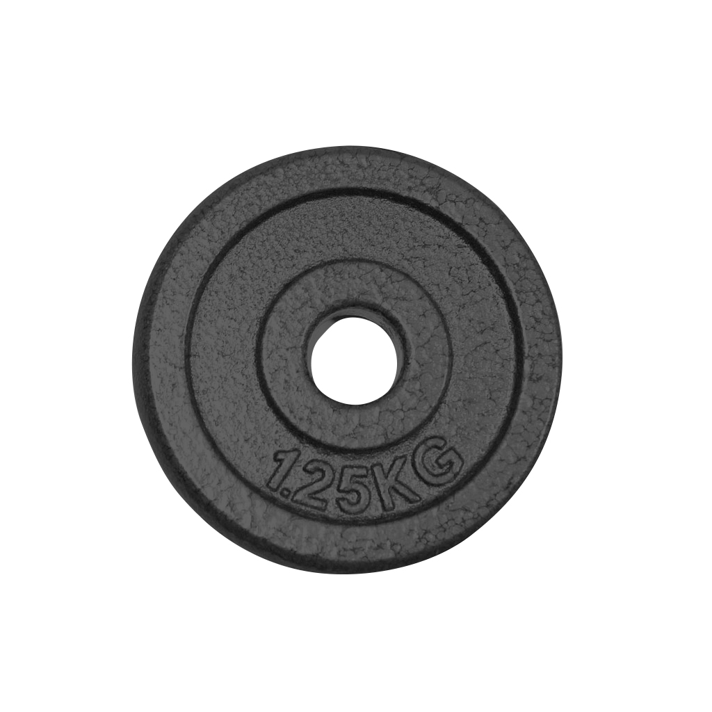 Disco Acero 1.25 Kg Negro