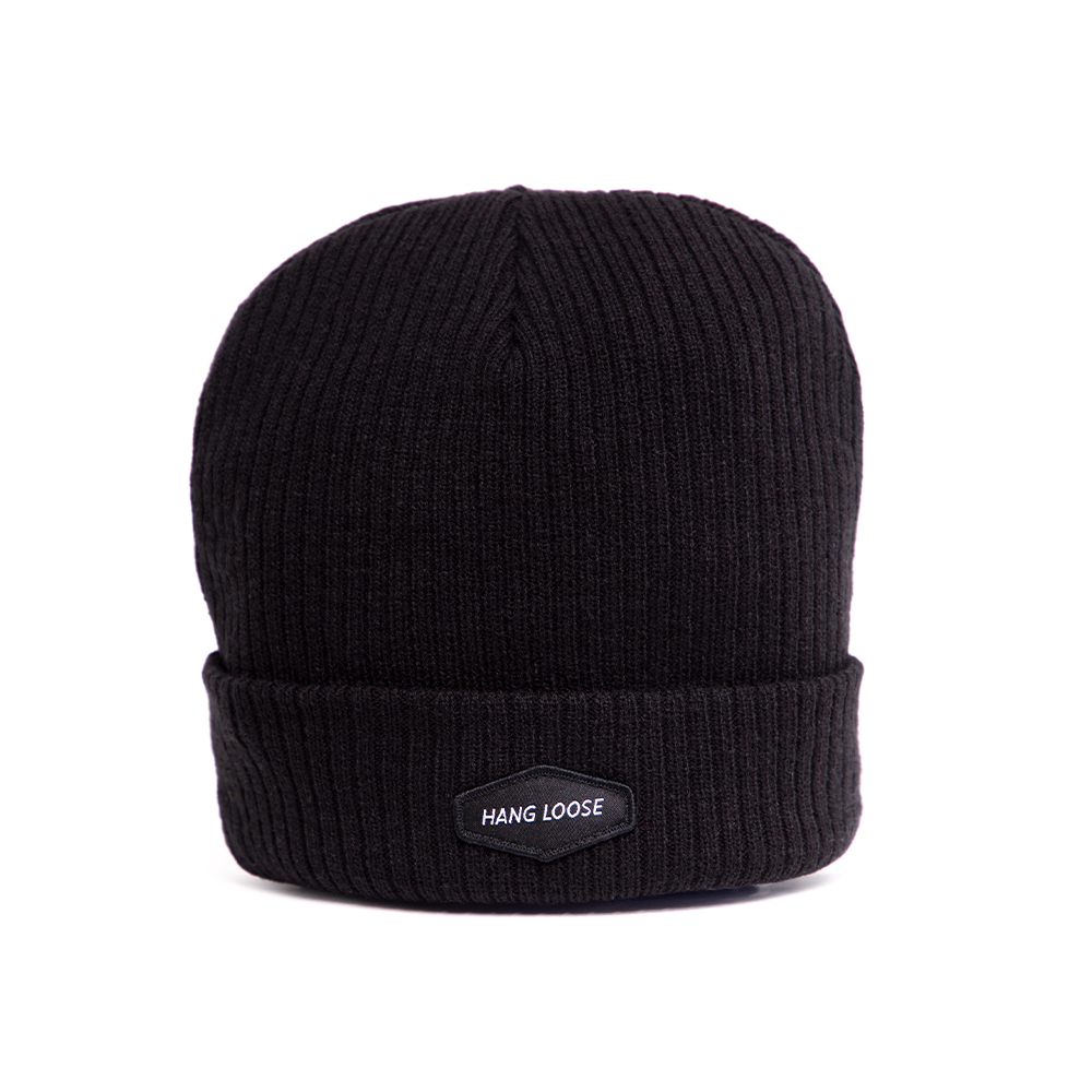 Gorro Beanie Unisex Hang Loose Negro
