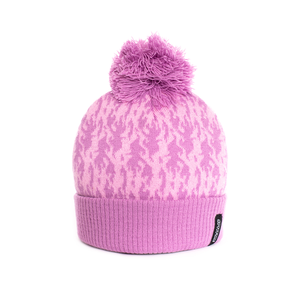 Gorro Beanie Lana Unisex Spitfire Pink