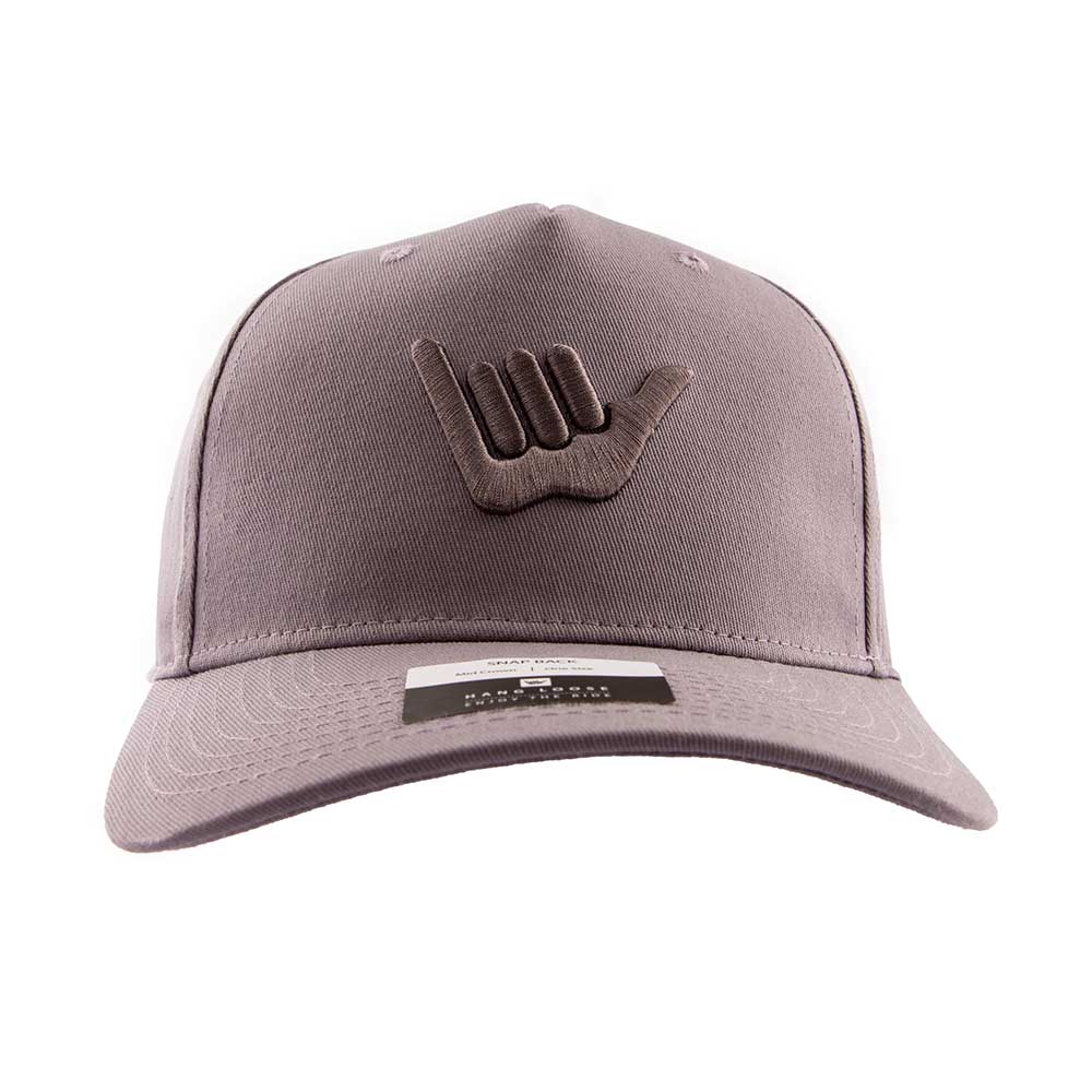 Jockey Gorro Hombre Curvo Gris Hang Loose