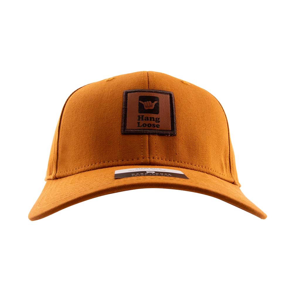 Jockey Gorro Hombre Curvo Naranjo Hang Loose