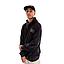 Polerón Negro Hoodie Canguro Spitfire Wheels Hombre