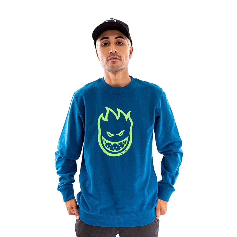 Polerón Crew Hombre Spitfire Azul