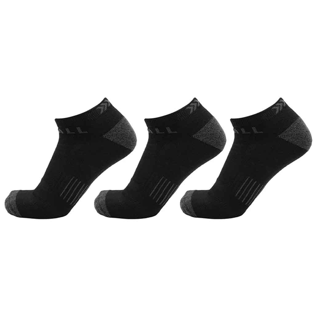 Tripack Calcetines Urbanos Cortos Negros 39-44