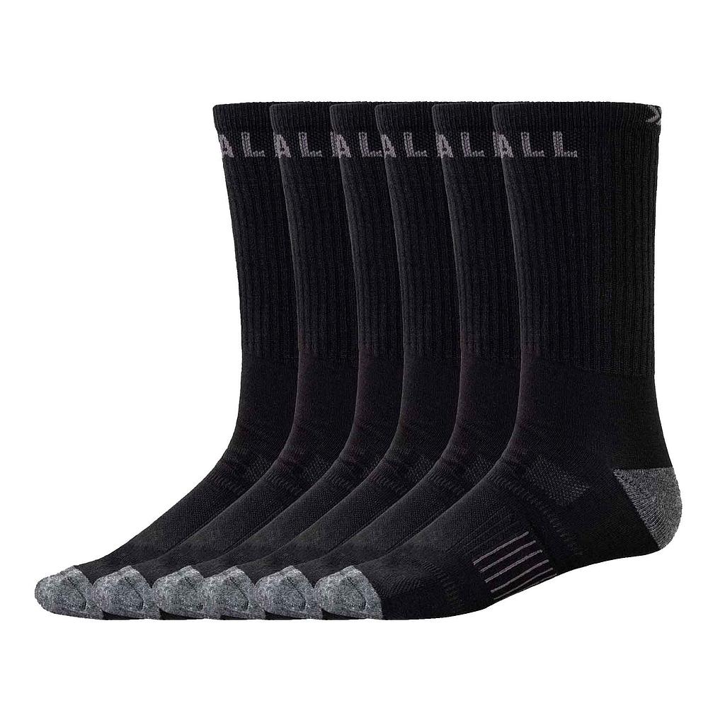 Sixpack Calcetines Urbanos Largos Negros Gris 39-44