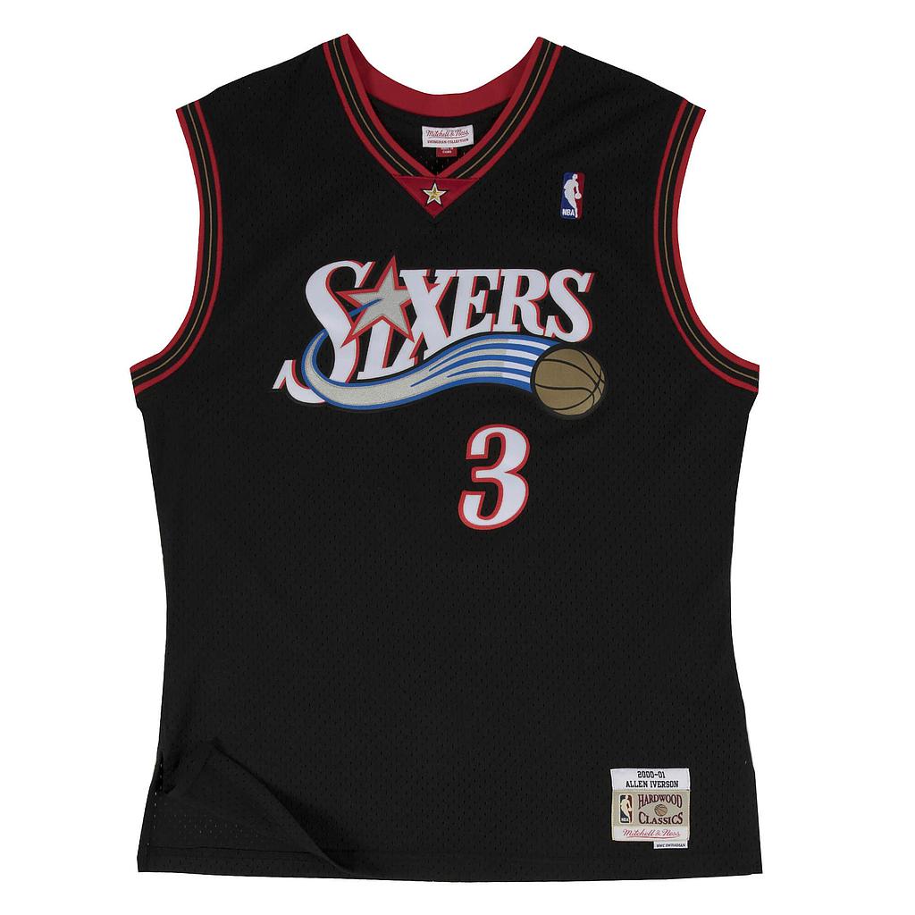 Polera Nba Philadelphia 76Ers 00 Allen Mitchell And Ness