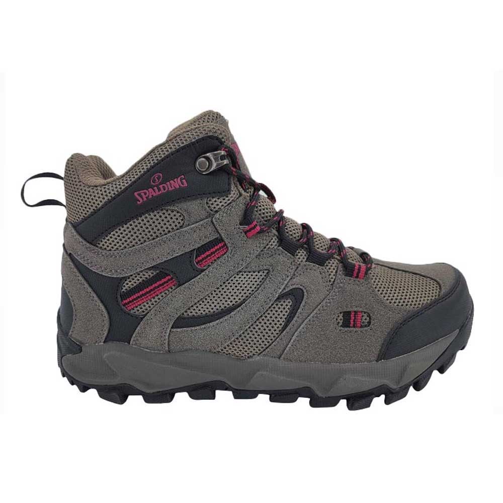 Zapatilla Botin Mujer Outdoor ZFC3009 Gris Morado Spalding