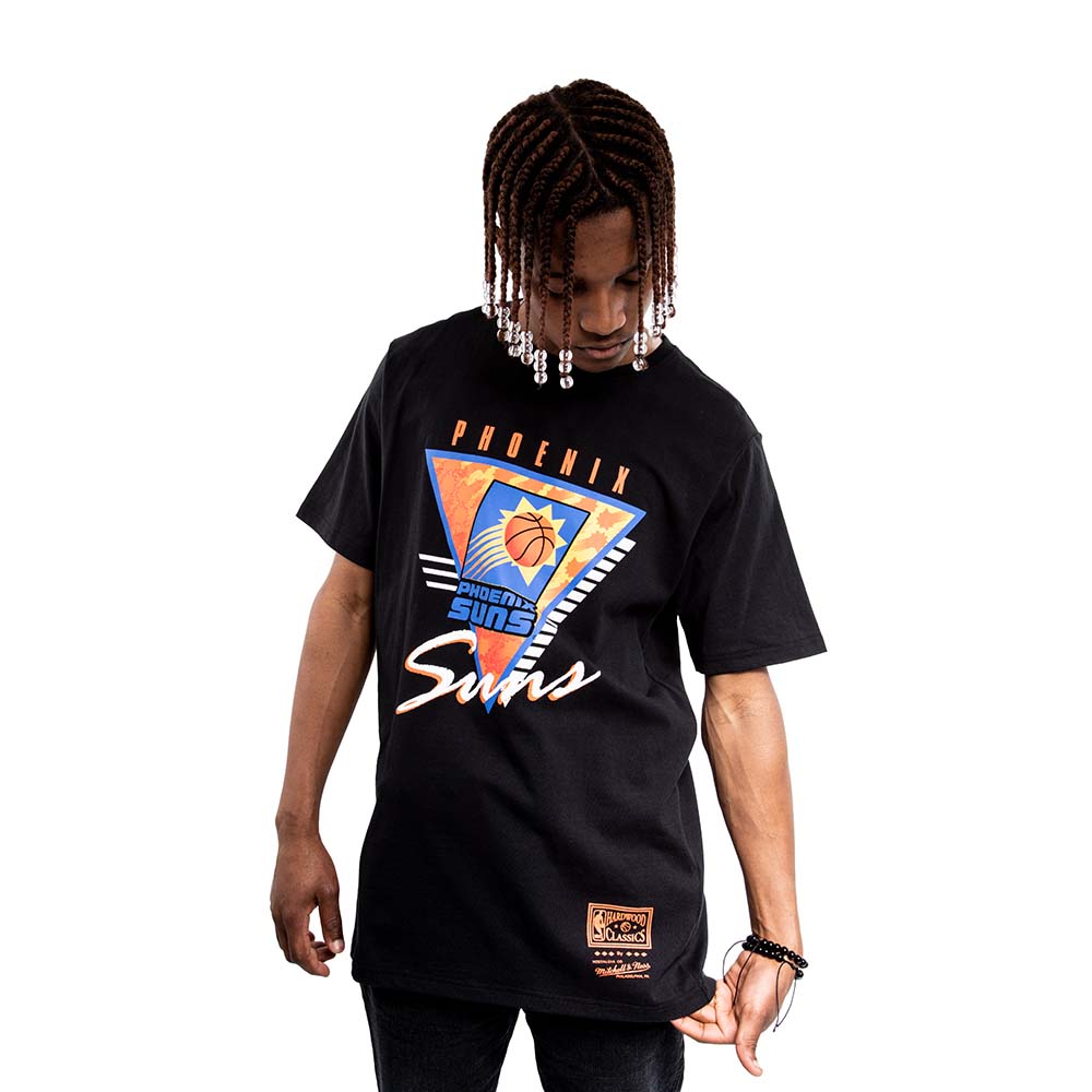 Polera Team Phoenix Suns Negro Mitchell And Ness