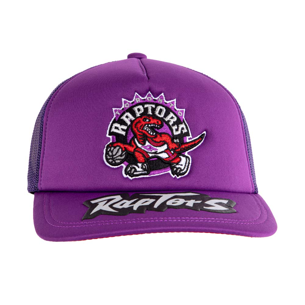 Jockey Gorro Trucker Nba Toronto Raptors Morado Mitchell And Ness