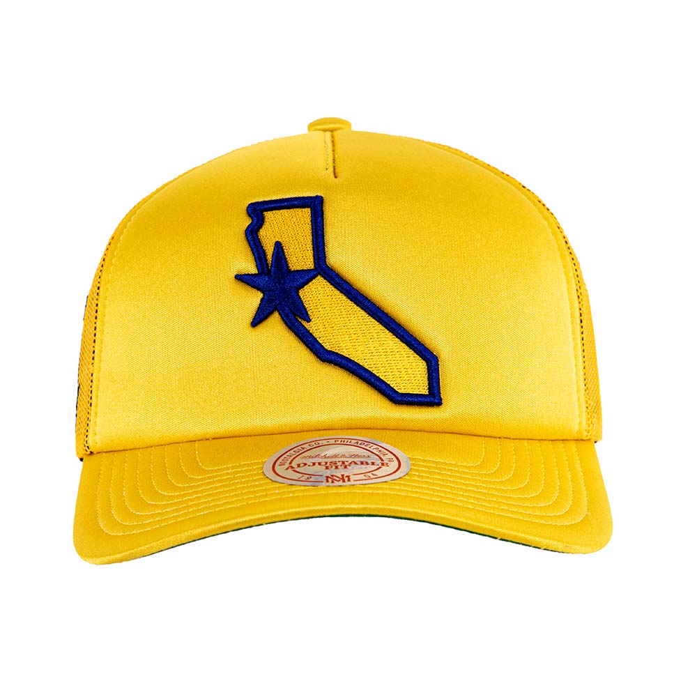 Gorro Jockey Trucker Mitchell And Ness Golden State Warriors