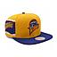 Gorro Jockey Nba Jumbotron Snapback Hwc Warriors Mitchell And Ness