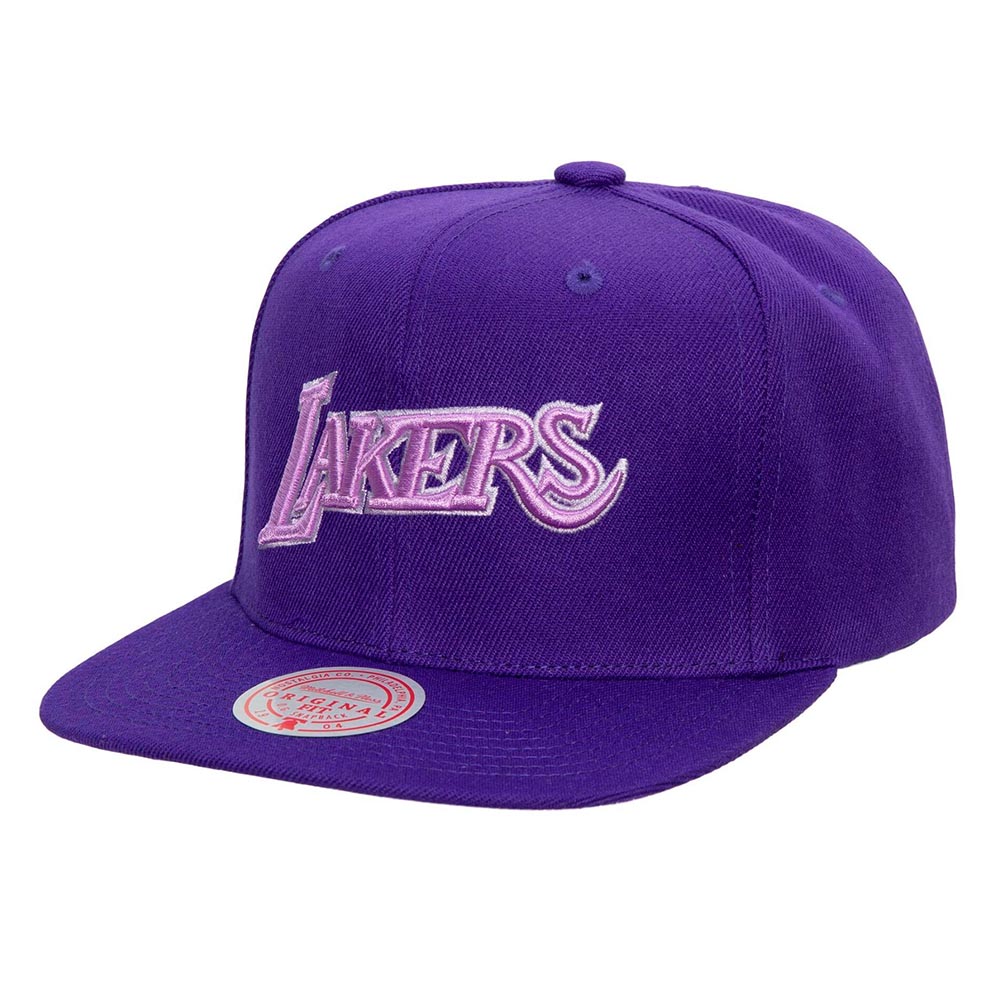 Gorro Snapback Monochromatic Los Angeles Lakers Mitchell And Ness