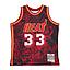 Polera Nba 4.0 Polera Jersey Heat 96 Alonzo Mourning Mitchell And Ness