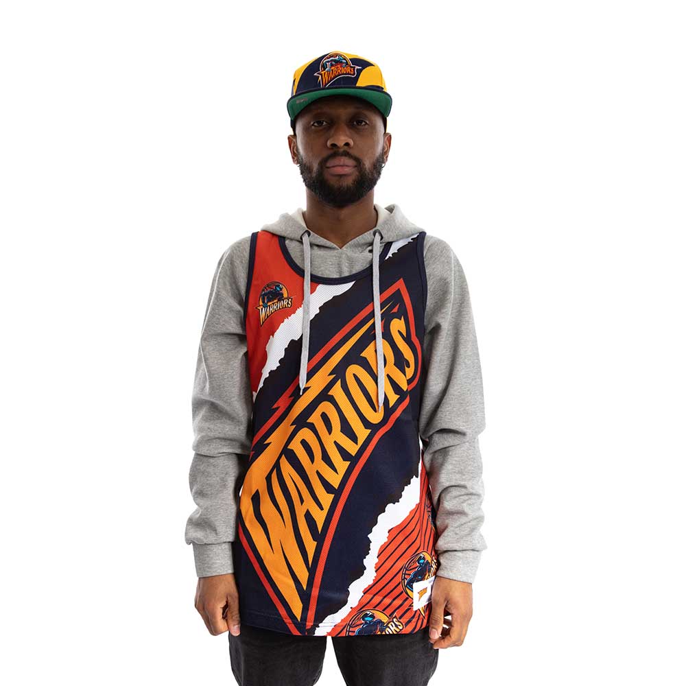Polera Warriors Jumbotron 2.0 Mitchell And Ness