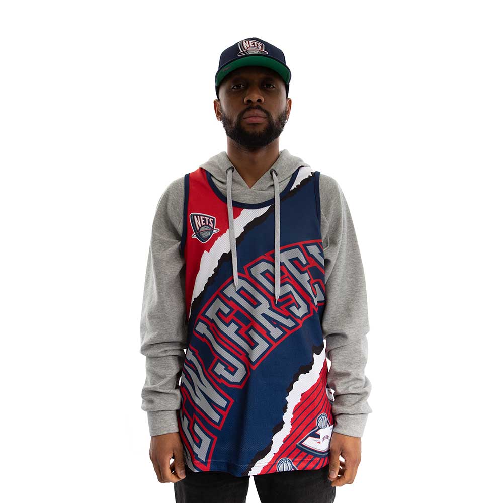 Polera Nba Jumbotron Mesh Hardwood Original Mitchell And Ness