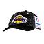 Gorro Jockey Mitchell and Ness Los Angeles Lakers Snapback Platinum Lux Trucker Negro