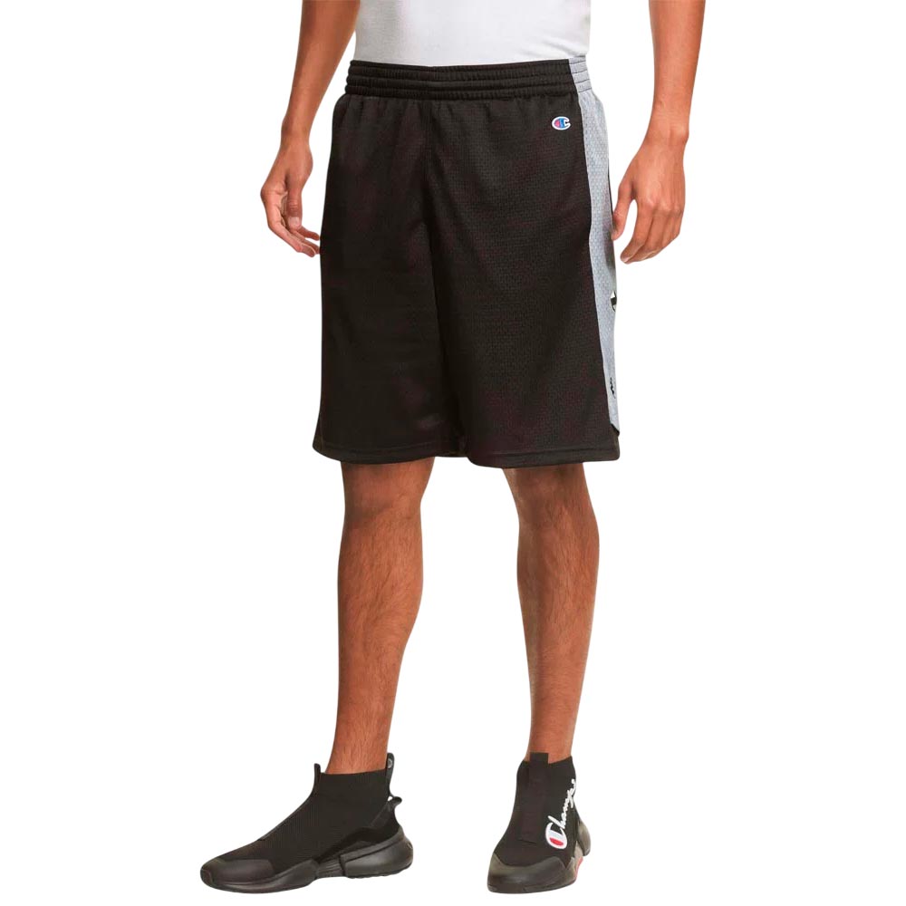 Short Hombre 10'' Negro Basketball Mesh Champion