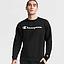 Poleron Hombre Champion Negro Crew
