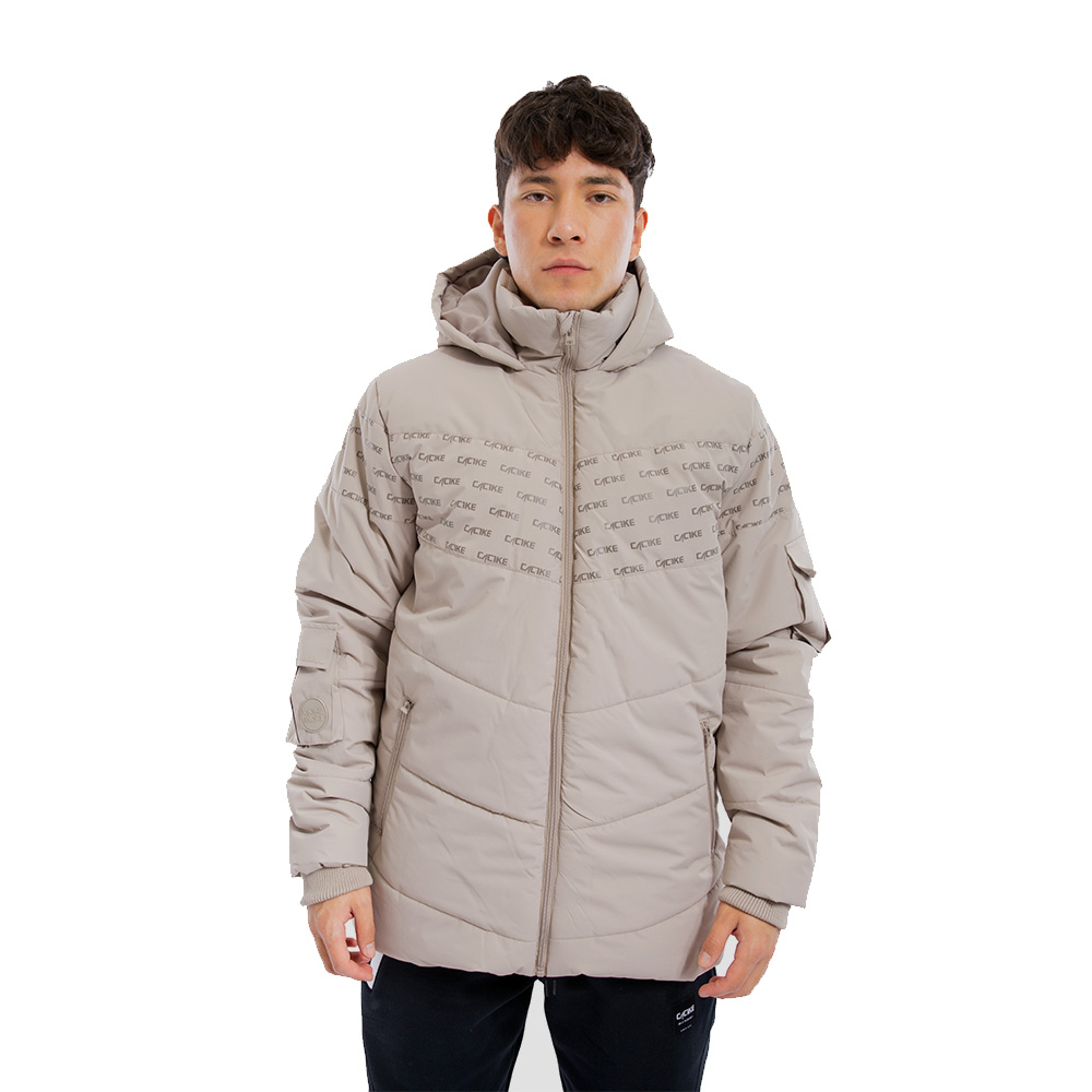 Parka Cac1ke Manga Larga Pure Cashmere