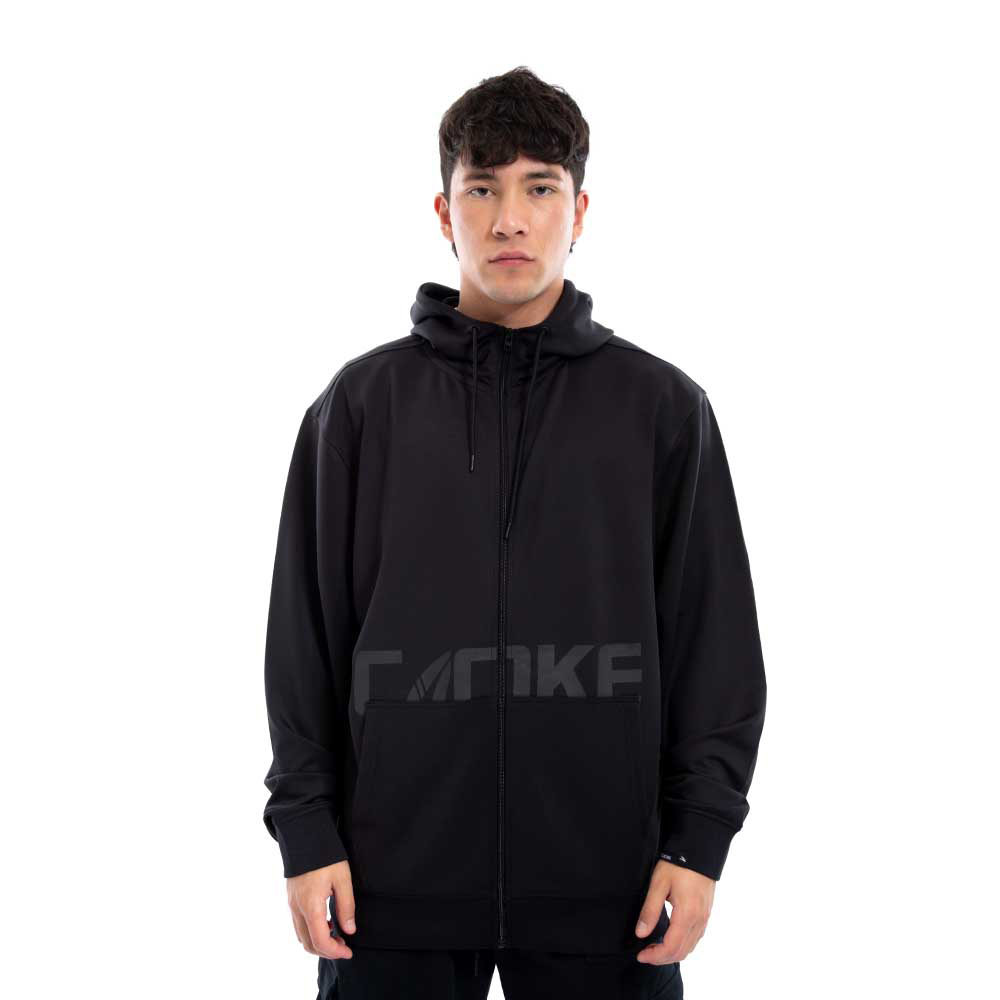 Polerón Cac1ke Full Zipper Pocket Negro