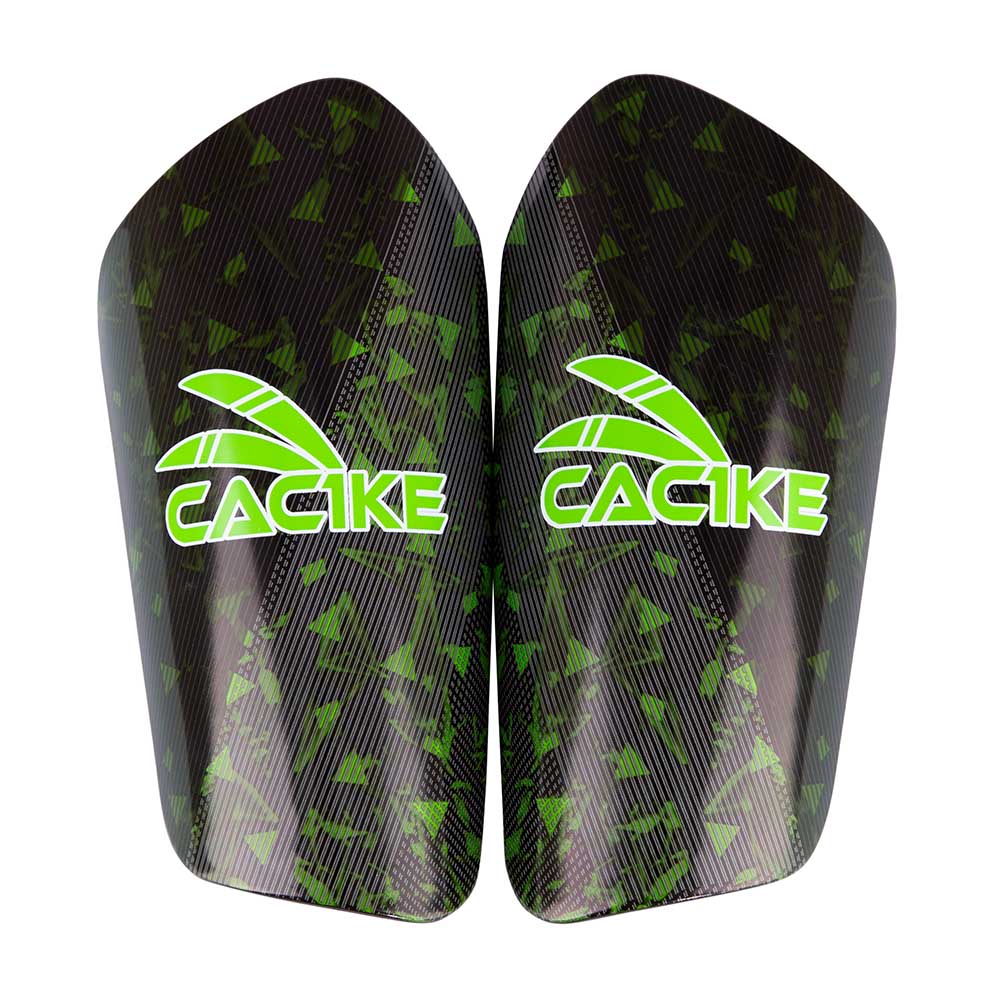 Canilleras De Futbol Cac1Ke Logo Negro-Verde