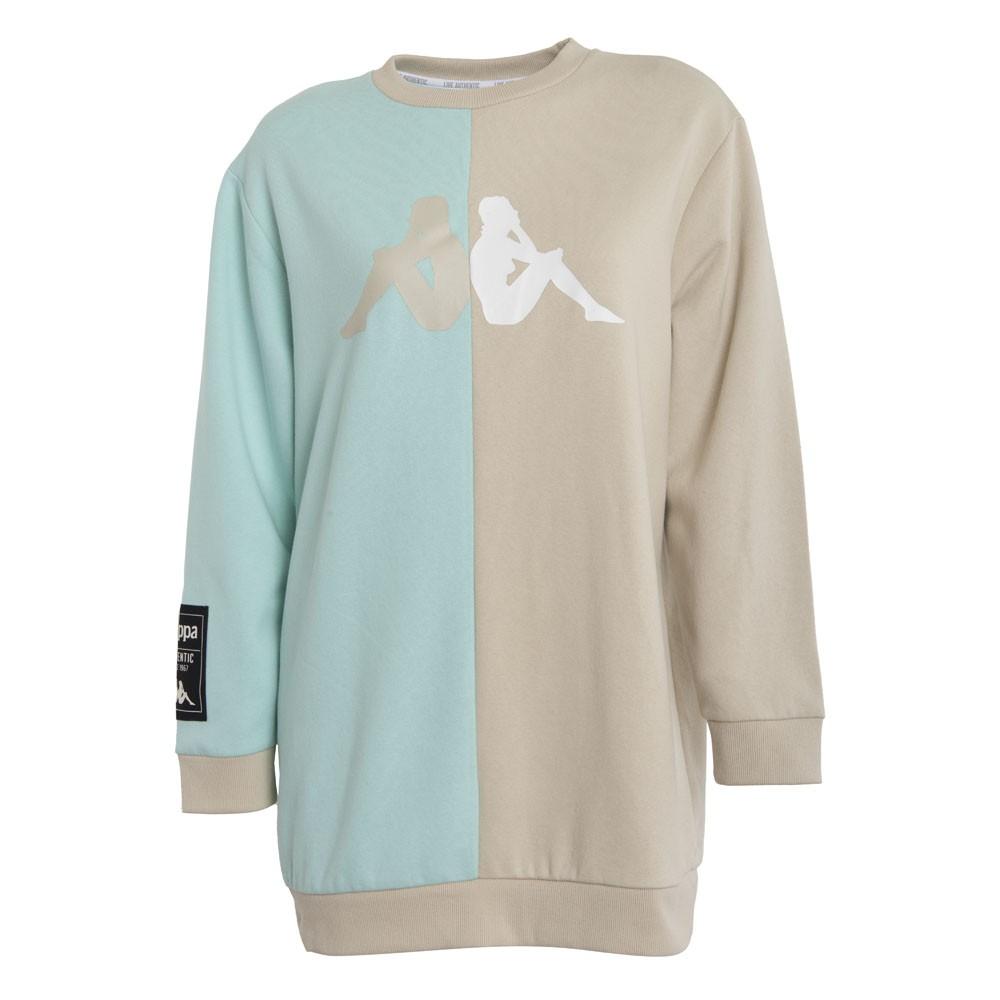Polerón Mujer Oversize Split Grey Aqua Confort