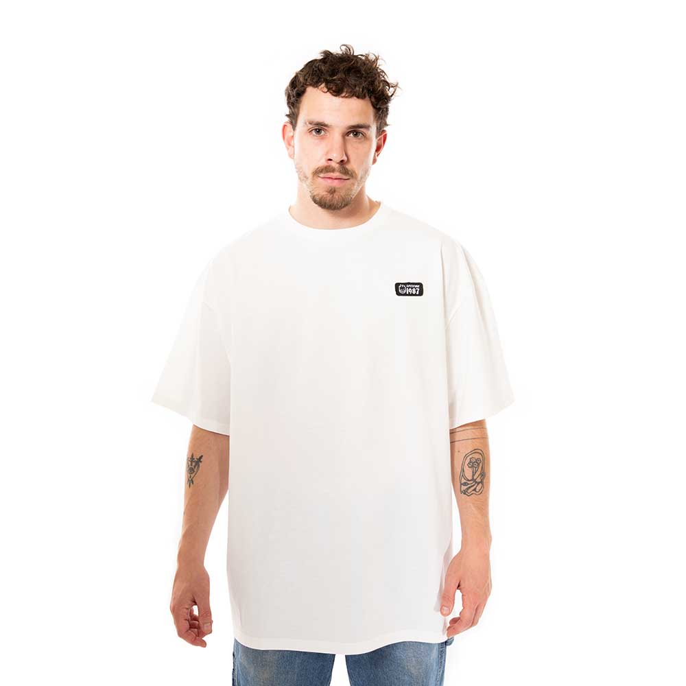 Polera Manga Corta Blanco Genderless V2 Spitfire